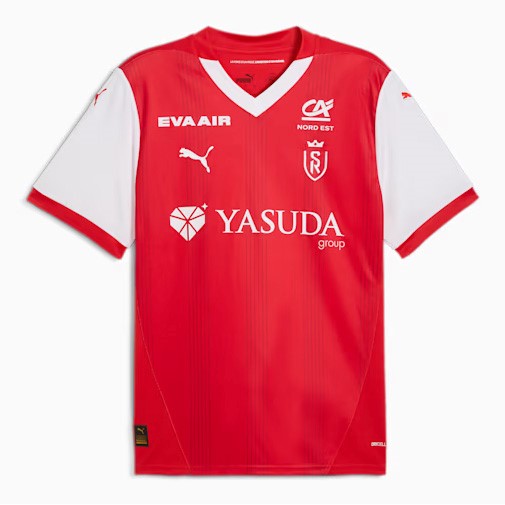 Tailandia Camiseta Stade Reims 1ª 2024 2025